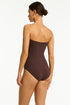 Sea Level Essentials Edit Twist Bandeau One Piece